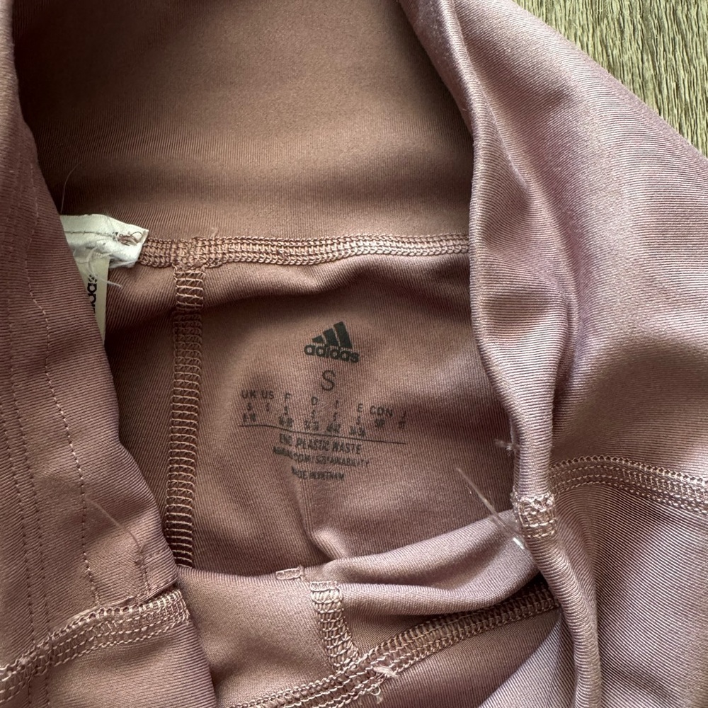 adidas Mauve Leggings - Picture 2 of 8